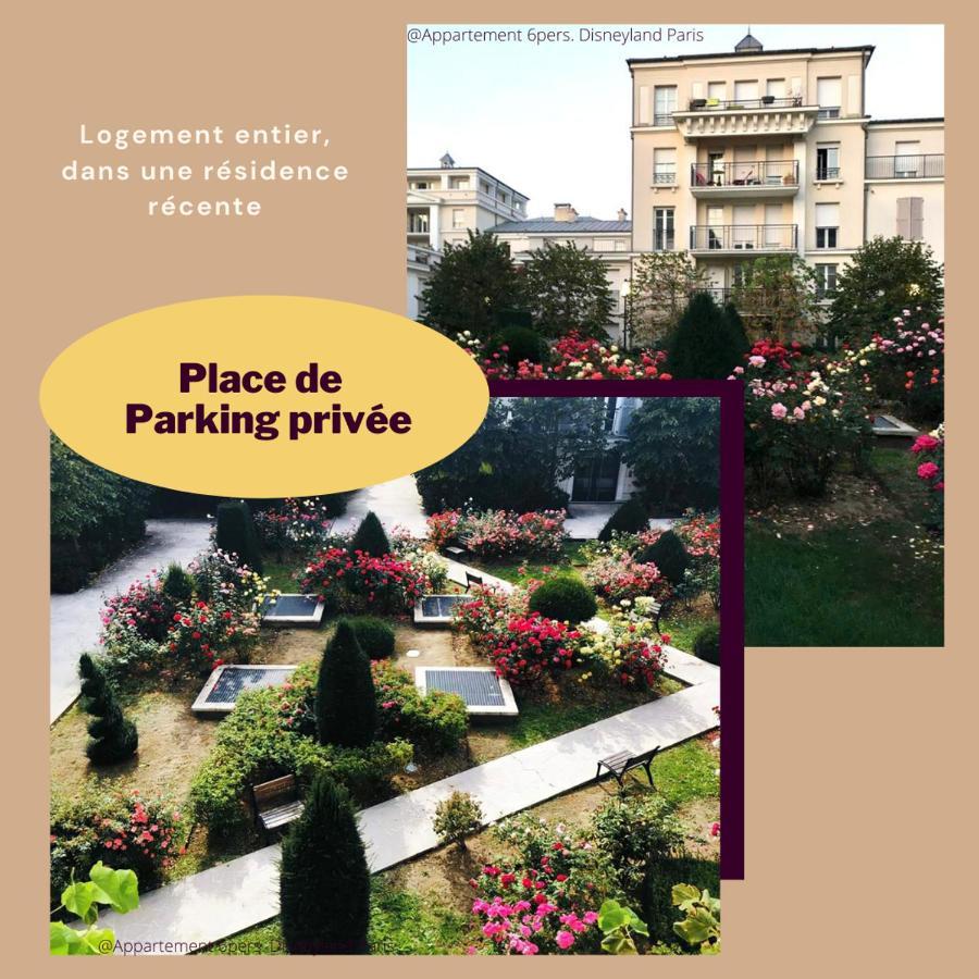 Appartement 7 Pers A Disneyland Paris Chessy  Exteriör bild